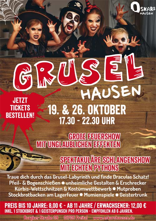 Halloween Dresden GRUSELhausen