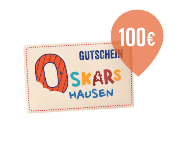 Geschenkgutschein zum Ausdrucken Email 100 Euro Oskarshausen