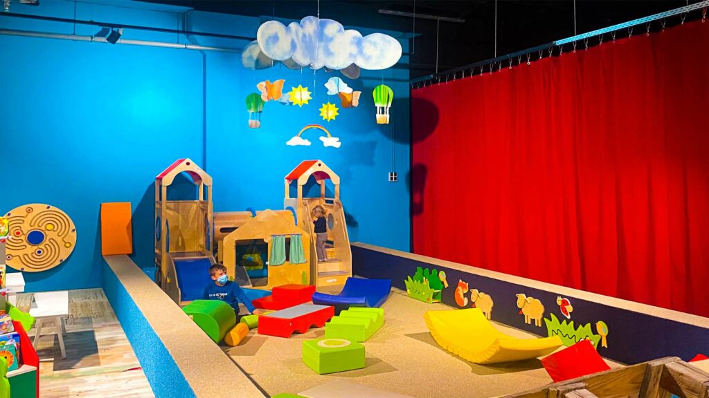 indoor Spielparadies für Kleinkinder