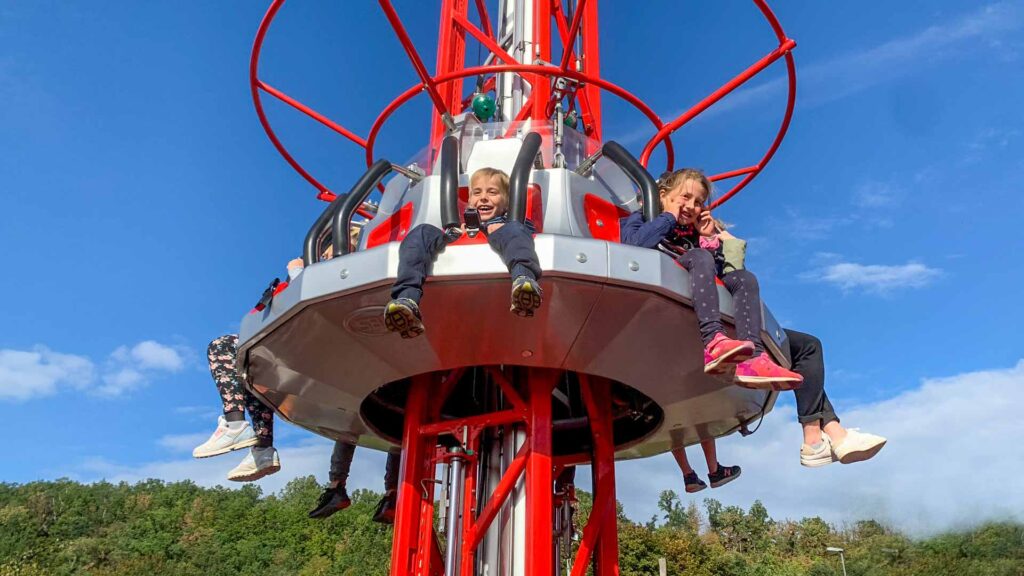 Freifallturm Freefall Tower in Dressden Oskarshausen