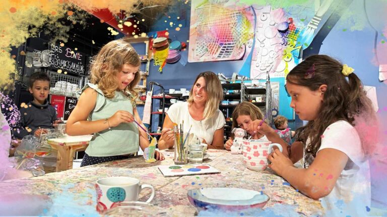 Kreativwerkstätten mit Kindern bei Dresden